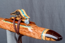 Red Palm  Native American Flute, Minor, Mid F#-4, #N5F (3)